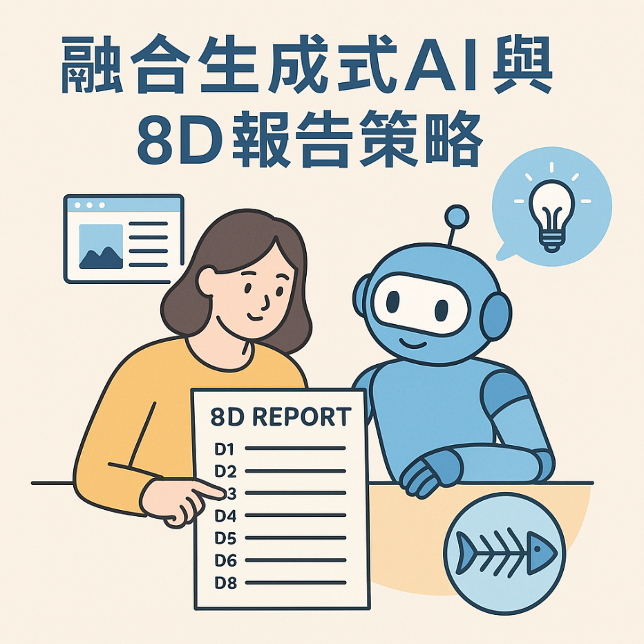 融合生成式AI與8D報告策略