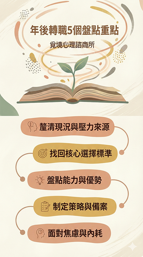 年後想轉職？給主管與員工5個盤點重點的職涯整理指南｜用職涯諮詢把下一步走得更踏實